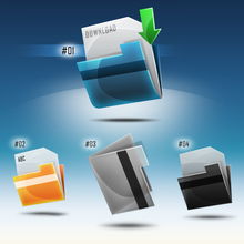 photoshop繪制質(zhì)感網(wǎng)頁(yè)下載按鈕圖標(biāo)